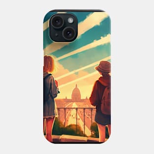 A visit to Rome with my best friend Phone Case