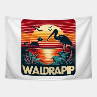 SAVE WALDRAPP ENDANGERED BIRD Tapestry