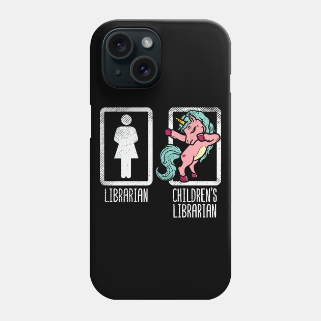 Librarian Children's Department Phone Case by maxdax