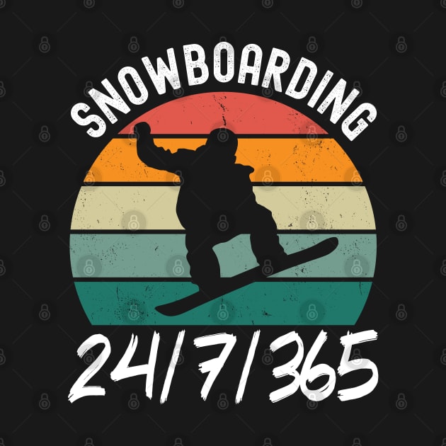 Snowboarding 24/7/365 by footballomatic