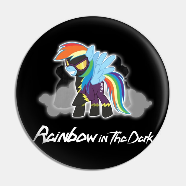 My Little Pony -Rainbow Dash - Rainbow in the Dark Pin by Kaiserin