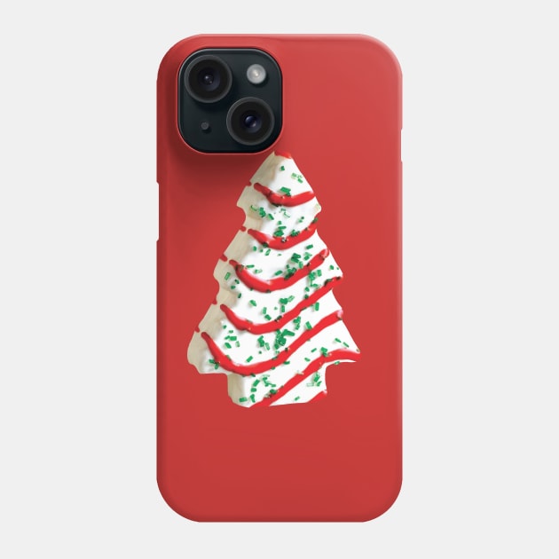 Christmas Tree Cake Phone Case by CoolMomBiz