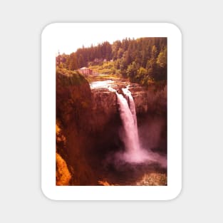 Red Snoqualmie Falls, Washington Magnet