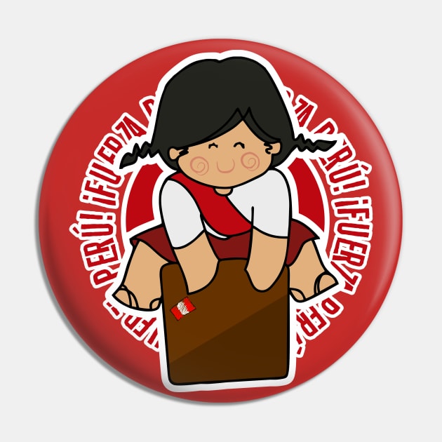 Fuerza Perú Pin by ElsaDesign