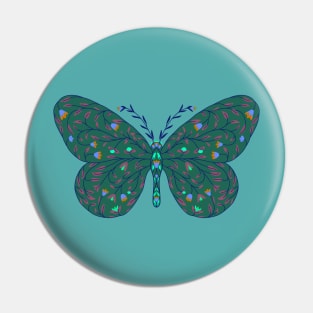 Blooming Butterfly Pin