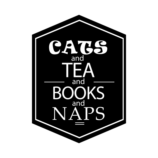 Cats and Tea and Books and Naps by JonHerrera