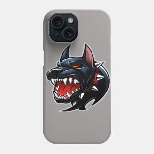 stonge pitbull dog Phone Case