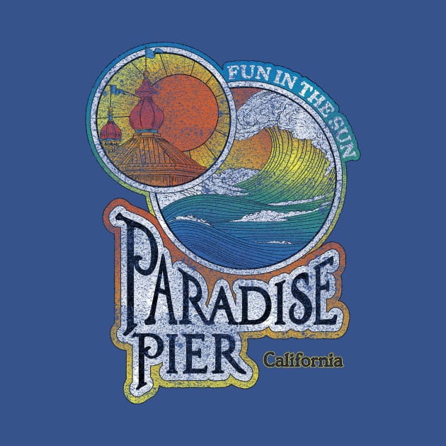 Paradise Pier Vintage Beach by Heyday Threads