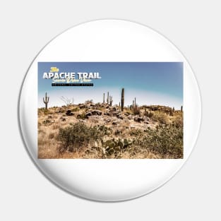 Apache Trail Scenic Drive View Pin