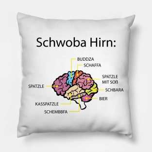 Lustig Schwäbisch Lustiger Spruch Schwaben Geschenk Idee Pillow