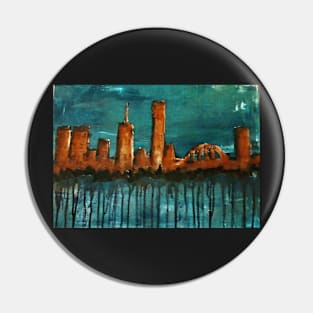 Fallen City Pin