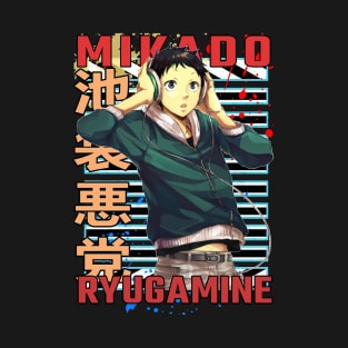 Mikado Ryugamine Durarara Drrr Urban Anime T-Shirt