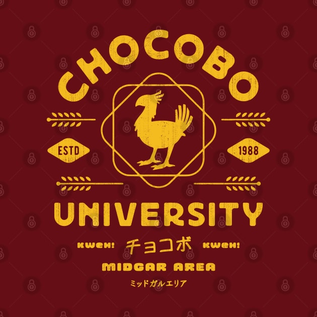 Chocobo University Emblem by Lagelantee