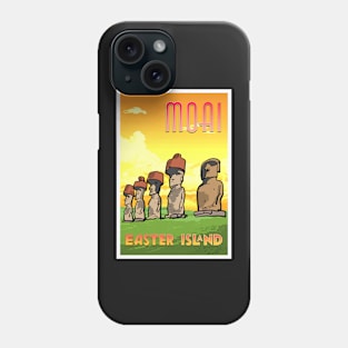 Moai Statues Of Easter Island Phone Case