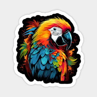 Macaw Happiness Magnet