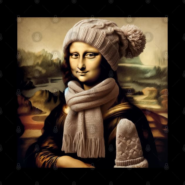 Mona Lisa Inspired - Funny Winter by Edd Paint Something