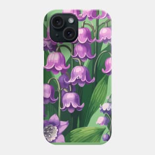 Pink Lily of The Valley Phone Case