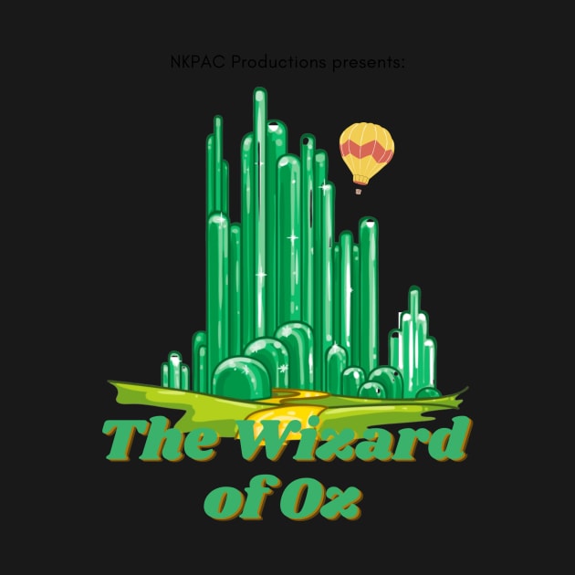 Wizard of Oz emerald city logo by PorchProductions