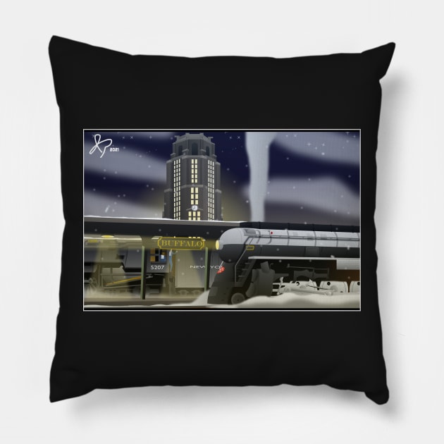 Home For The Holidays Pillow by Jtpetkov24