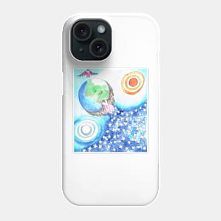 Stardust owl Phone Case