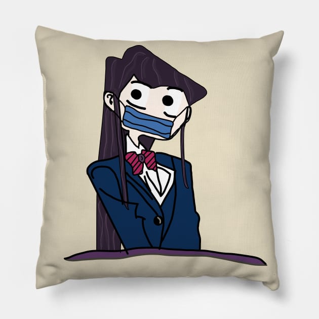 Komi Mask Pillow by DodoStore