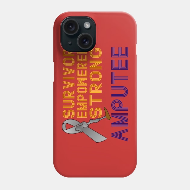 Encouraging Amputee Design Phone Case by AlondraHanley