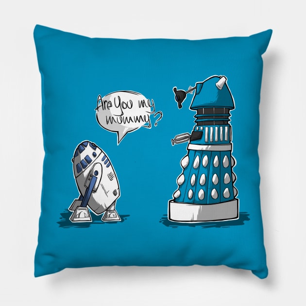 Are you my mummy? - CHOOSE YOUR COLOR Pillow by ArryDesign