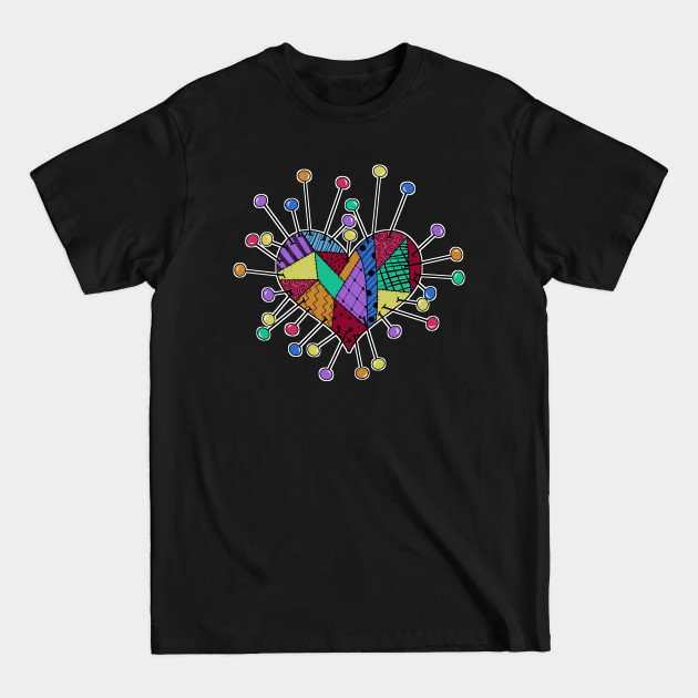 Disover sally heart pin cushion - Voodoo Heart - T-Shirt