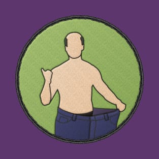 Weight loss Midlife Merit Badge T-Shirt