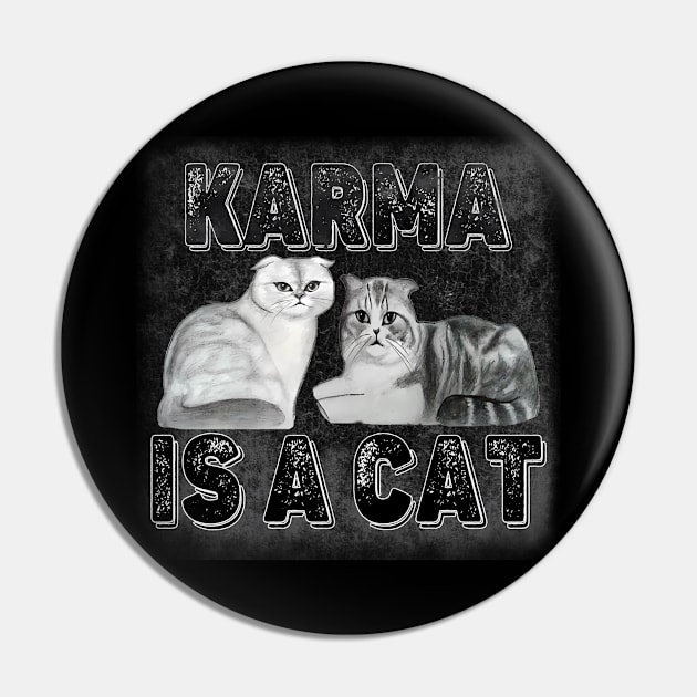 Karma Is A Cat - Beautiful Olivia Benson And Meredith Grey Pin by Pharaoh Shop