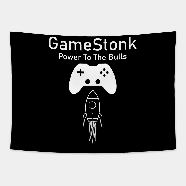 GameStonk Tapestry by teecrafts