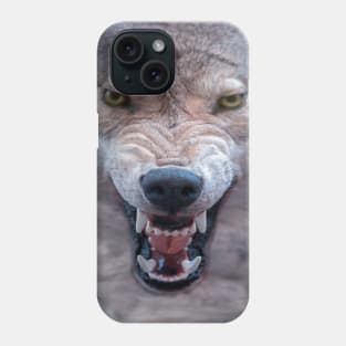 Big Bad Wolf Face Growl Phone Case