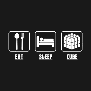 Eat Sleep Cube Rubix Cube Gift T-Shirt T-Shirt