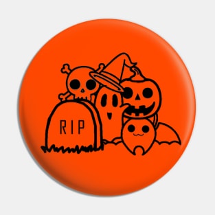 Spookie Halloween Pin