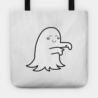 Cute Ghost Need Hug | Playful Ghost Tote