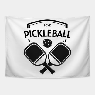 Love Pickleball Tapestry