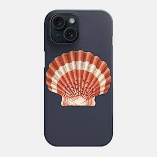 Vintage Seashell Illustration Phone Case