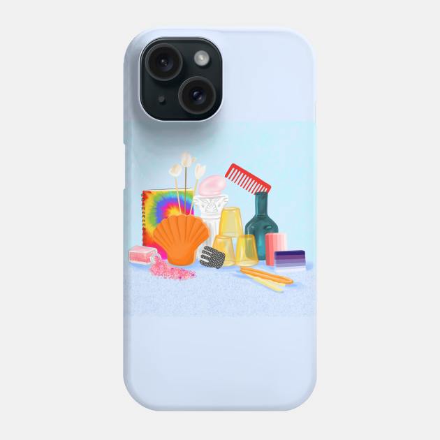 Colourful still life. Phone Case by Salty Siren Studios