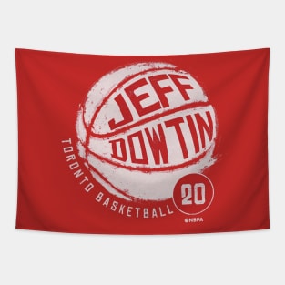 Jeff Dowtin Toronto Basketball Tapestry