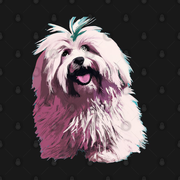 Coton de Tulear Pop Art - Dog Lover Gifts by PawPopArt