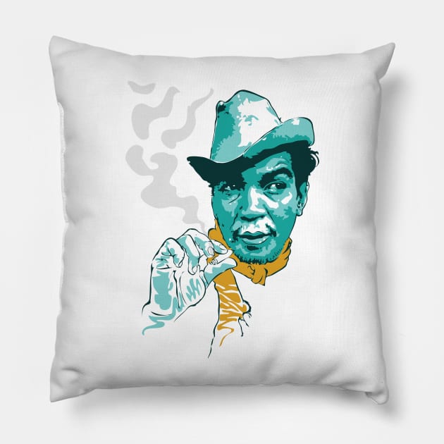 Cantinflas Pillow by salohman