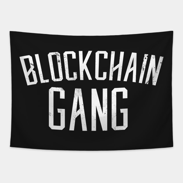 Blockchain Gang Tapestry by Eugenex