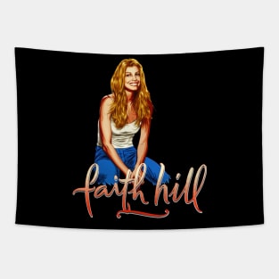 vintage of art faith hill Tapestry