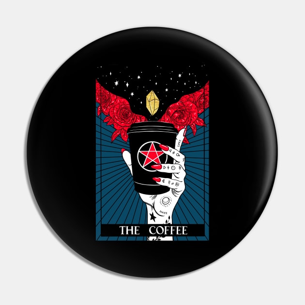 Tarot card The Coffee Pin by OccultOmaStore