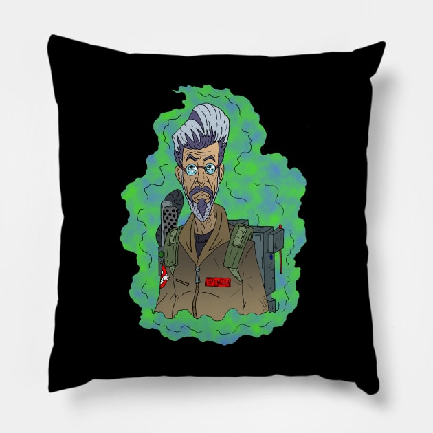 Grandpa Pillow by AustinLBrooksART