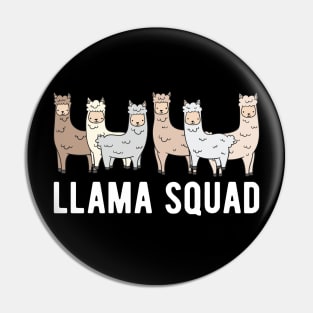 Llama Squad Pin