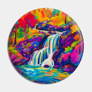 Flowing Harmony: Finding Balance in the Movement of Waterfall Art Pin