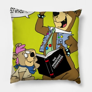 Yogi's Cookbook Pillow