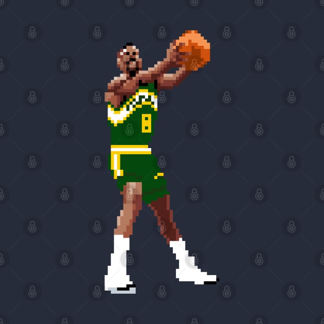 Eddie Johnson Pixel Shot by qiangdade