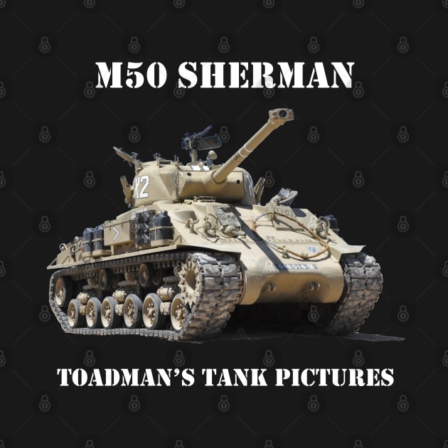 M50 Sherman wht_txt by Toadman's Tank Pictures Shop